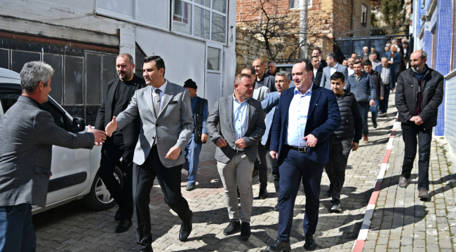 Başkan Zeyrek Akhisar'da