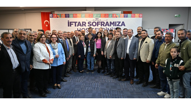 Başkanlar muhtarlarla iftarda buluştu