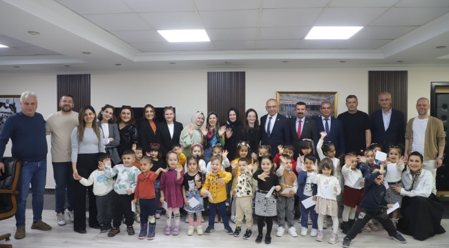 Belediye'de geleneksel bayramlaşma