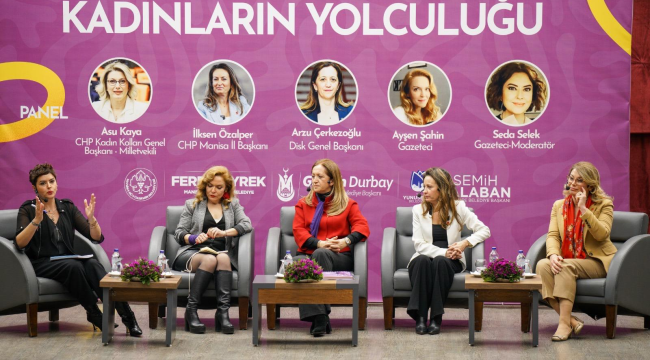 CHP lideri kadın panelinde konuştu
