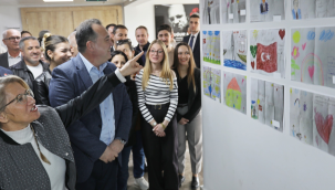Çocuk gözüyle İmamoğlu sergisi açıldı