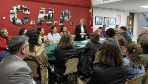 Akhisar CHP'de cumhurbaşkanlığı ön seçim toplantısı