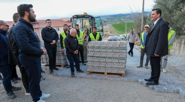 Demirci'de yapılacak yatımları açıklayan başkan Zeyrek''Artık modern ve yaşanabilir bir Demirci için gece gündüz çalışıyoruz"