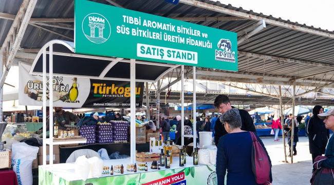 Didim belediyesi Didyma markalı doğal ürünleri satışa sundu