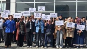 Doruk madencilik işçileri aileleriyle birlikte eylemde!