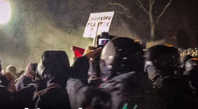 Eylemleri takip eden gazetecilere şafak operasyonu