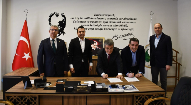 Garanti ile OSB arasında DBS kurulması hususunda imzalar atıldı