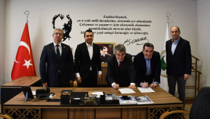 Garanti ile OSB arasında DBS kurulması hususunda imzalar atıldı