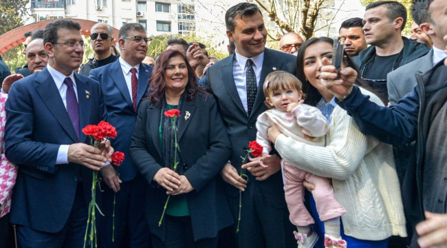 İmamoğlu Atatürk'ün annesi Zübeyde hanım anıt mezarını ziyaret etti