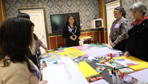 Kadınların 8 mart hazırlığı