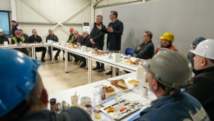 Madencilerle sahurda buluşan başkan Zeyrek',iftarlarda da buluşacağız'