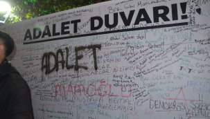 Manisa'da direnişin simgesi:adalet duvarı