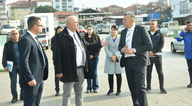 MASKİ yöneticileri Köprübaşı'nda yatırım alanlarını inceledi