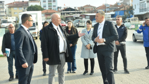 MASKİ yöneticileri Köprübaşı'nda yatırım alanlarını inceledi