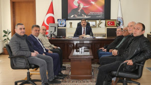 Oda başkanları başkan Dönmez'le Kula'nın kalkınmasını ele aldı