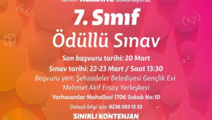 Ödüllü sınav başvuruları başladı