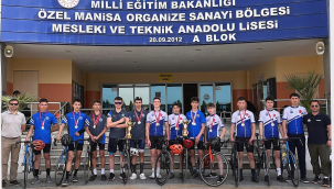 Özel MOSTEM lisesi bisiklet takımı gençler A ve gençler B kategorilerinde birinci oldu
