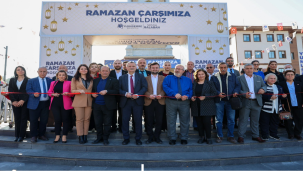 Ramazan çarşısı açıldı