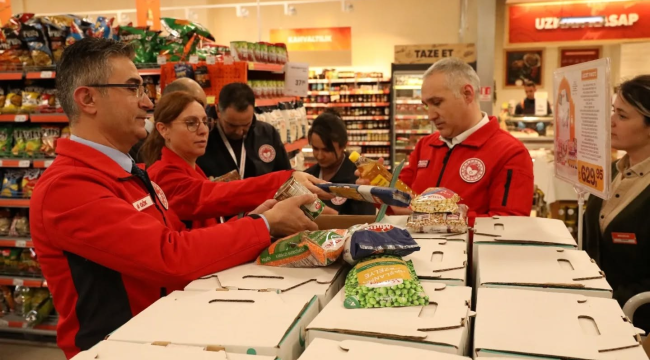 Ramazan paketi/kolisi tüketim tarihleri ve etiket denetimi
