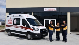 Salihli OSB 112 acil sağlık hizmetleri istasyonu hizmete açıldı