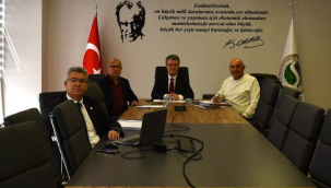 Salihli OSB yönetimi mart ayı ilk toplantısını yaptı