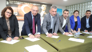 Turgutlu'da imzalar atıldı