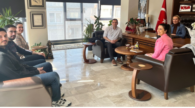 Vakıfank Ulupark şube yönetimi eczacılar odasını ziyaret etti