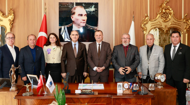 Ziyarette ilçenin sorunları ele alındı