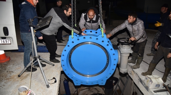 Akpınar içme suyu üretim tesisinin bakım onarımı tamamlandı