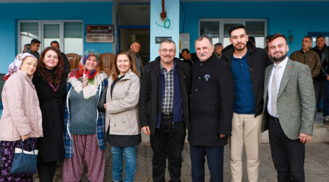Başkan Balaban 16 mahallede vatandaşlarla bayramlaştı