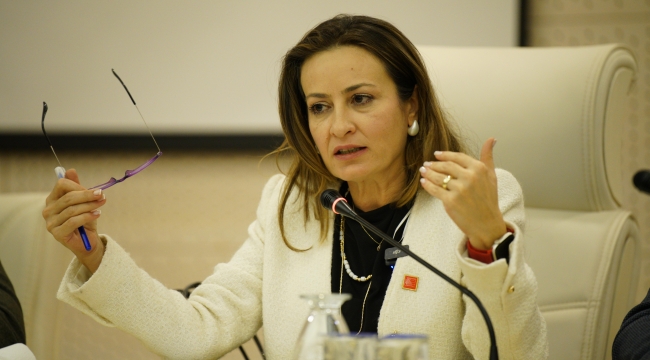 Başkan Özalper 'Gülşah başkanımız da, partimizin emektarı Yenal başkanımız da kıymetlimizdir.''