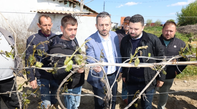 Başkan Özkösemen'çiftçilerimizin yanındayız'