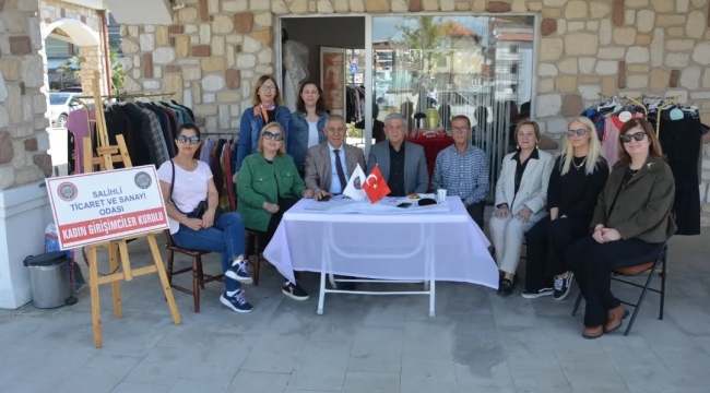 Başkan Yüksel kadın girişicilerini ziyaret etti