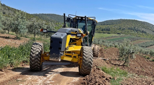 Beş mahallede yol düzenlemesi