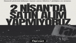 Boykot çağrısına üniversitelerde katıldı