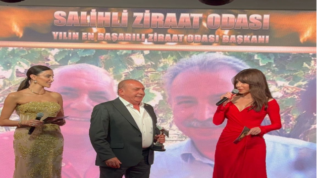 Cem Yalvaç yılın en başarılı ziraat odası başkanlığına 2.kez seçildi