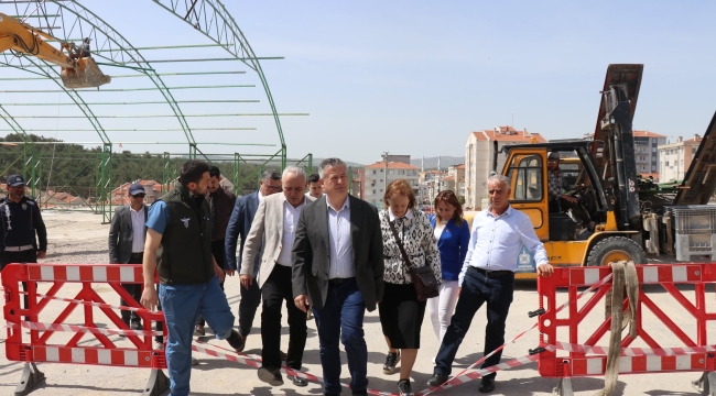 CHP milletvekilleri Gördes'de