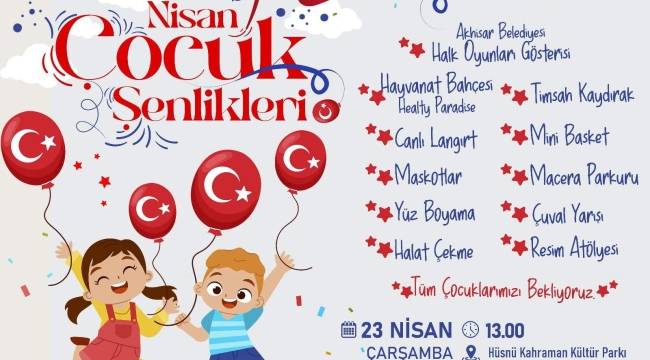 Çocukları çoşturacak etkinlikler