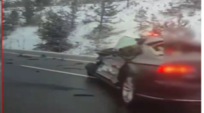 Cumhurbaşkanlığı konvoyunda kaza: 1'i polis 2 kişi hayatını kaybetti