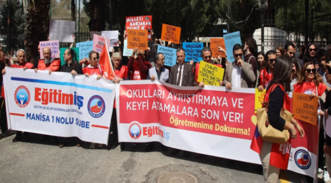 Eğitim İş'ten tepki eylemi