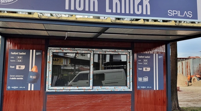 Fırıncılarla anlaşıldı halk ekmek Akhisar'da satışa çıkıyor