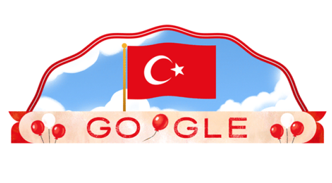 Google 23 nisan ulusal egemenlik çocuk bayramını yayınladığı Doodle'ı kutladı