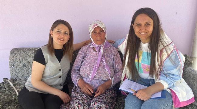 Gördes belediyesi sohbet ekibi ev ziyaretlerine başladı