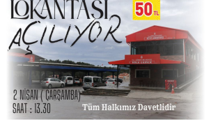 Gördes kent lokantası açılıyor