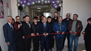 Güzel sanatlar lisesinde müzik atölyesi açıldı