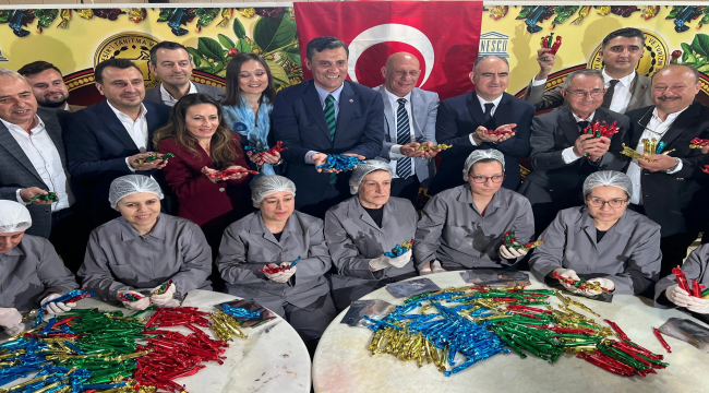 Halka saçılacak mesirlerin duası yapıldı