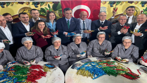 Halka saçılacak mesirlerin duası yapıldı