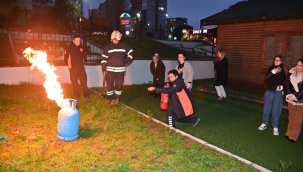 İlk üç ayda 62 bin kişiye yangın eğitimi