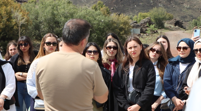 Jeopark haftasonu ziyaretçi akınına uğradı