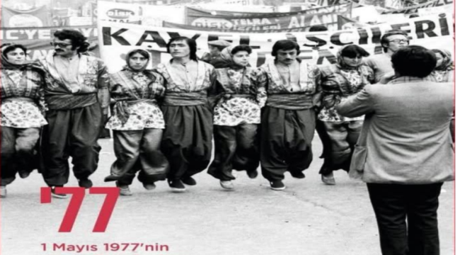 Kanlı 1 mayıs fotograf sergisi İzmir'de açıldı